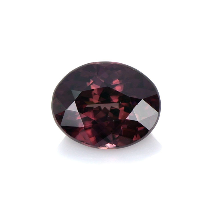 3.37 Ct. Purplish Red Zircon from Ceylon (Sri Lanka)