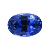 0.65 Ct. Blue Sapphire from Ceylon (Sri Lanka)