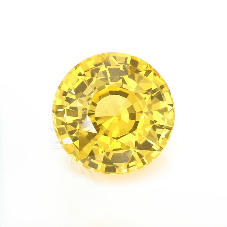 5.12 Ct. Yellow Sapphire from Ceylon (Sri Lanka)