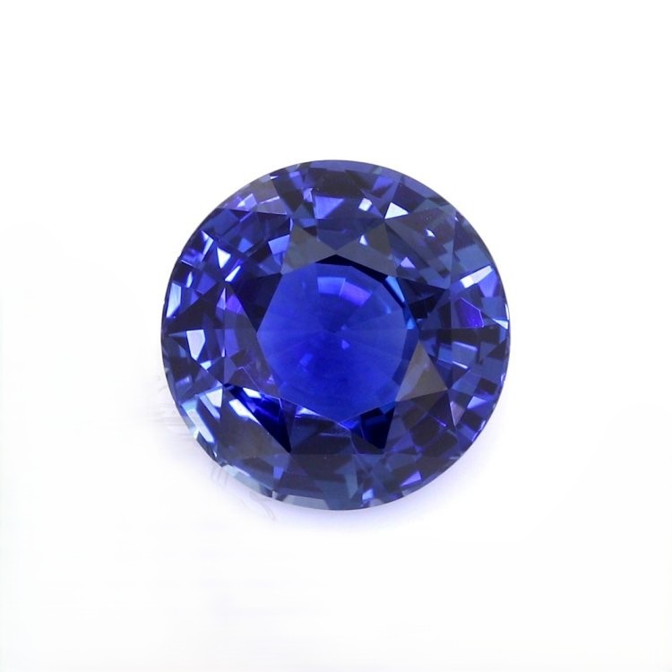 7.58 Ct. Blue Sapphire from Ceylon (Sri Lanka)